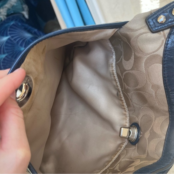 Coach F19259 Penelope Crossbody – Sateen & Patent Leather - Picture 4 of 9